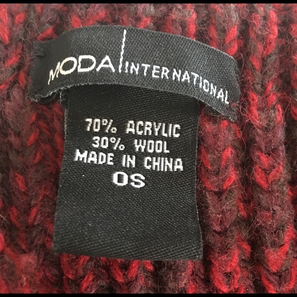 Victoria’s Secret Stylish & Warm Wool Scarf  EUC! - Picture 2 of 2